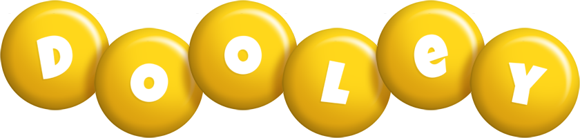 Dooley candy-yellow logo