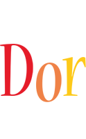 Dor birthday logo