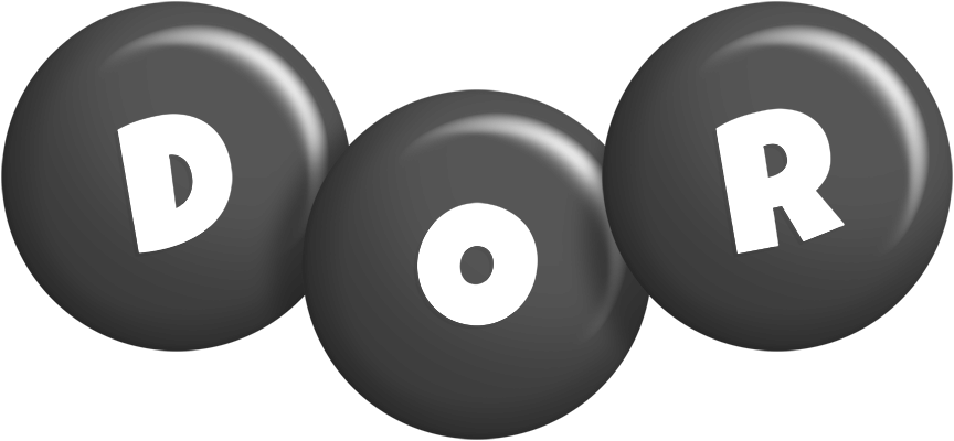 Dor candy-black logo