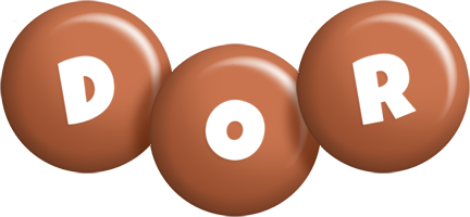 Dor candy-brown logo