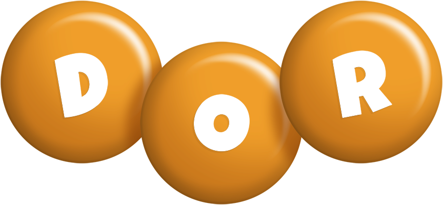 Dor candy-orange logo