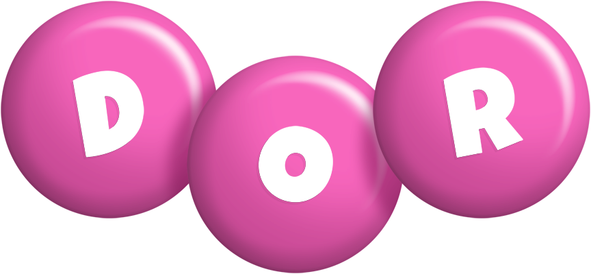 Dor candy-pink logo