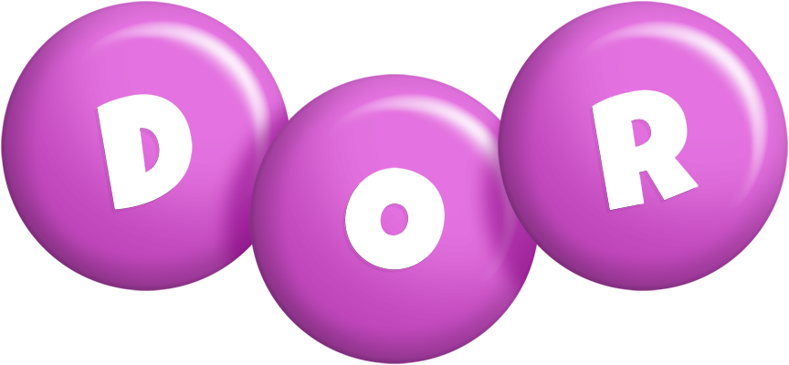 Dor candy-purple logo