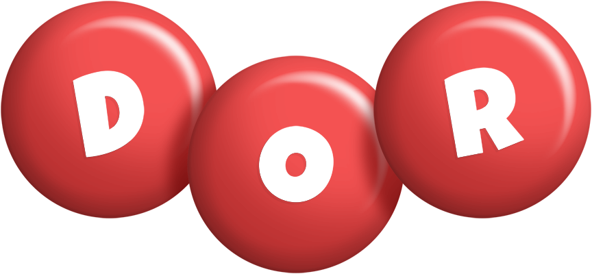 Dor candy-red logo