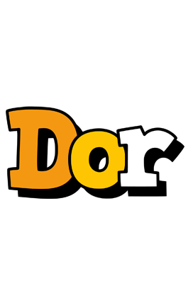 Dor cartoon logo
