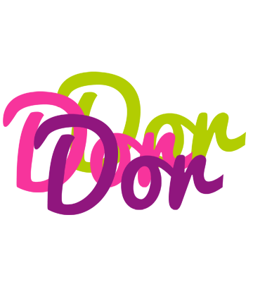 Dor flowers logo