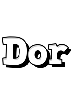 Dor snowing logo