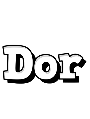 Dor snowing logo