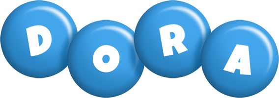 Dora candy-blue logo