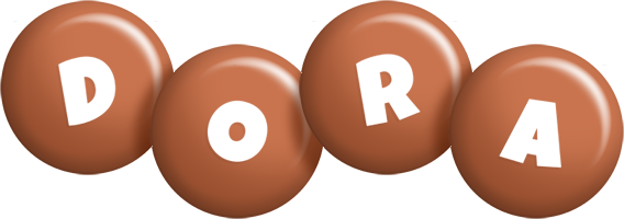 Dora candy-brown logo
