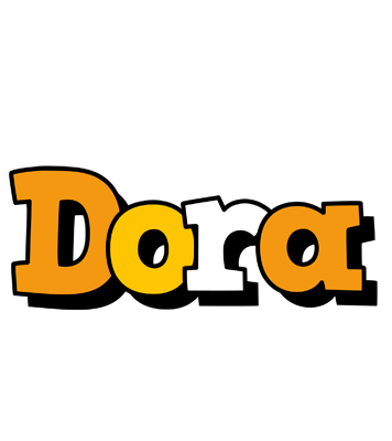 Dora cartoon logo