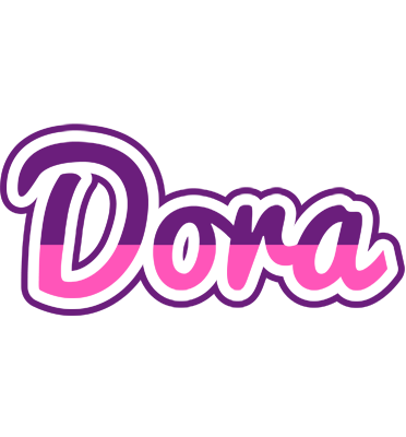Dora cheerful logo