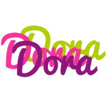 Dora flowers logo