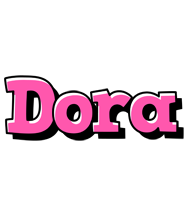 Dora girlish logo