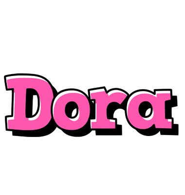 Dora girlish logo