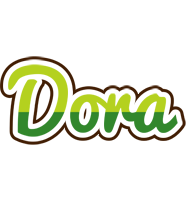 Dora golfing logo