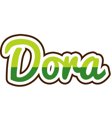 Dora golfing logo