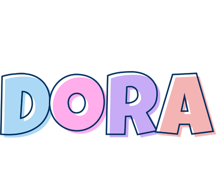 Dora pastel logo