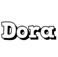 Dora snowing logo