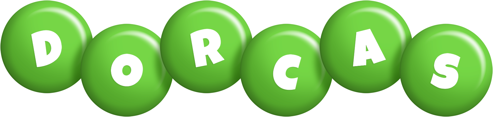 Dorcas candy-green logo
