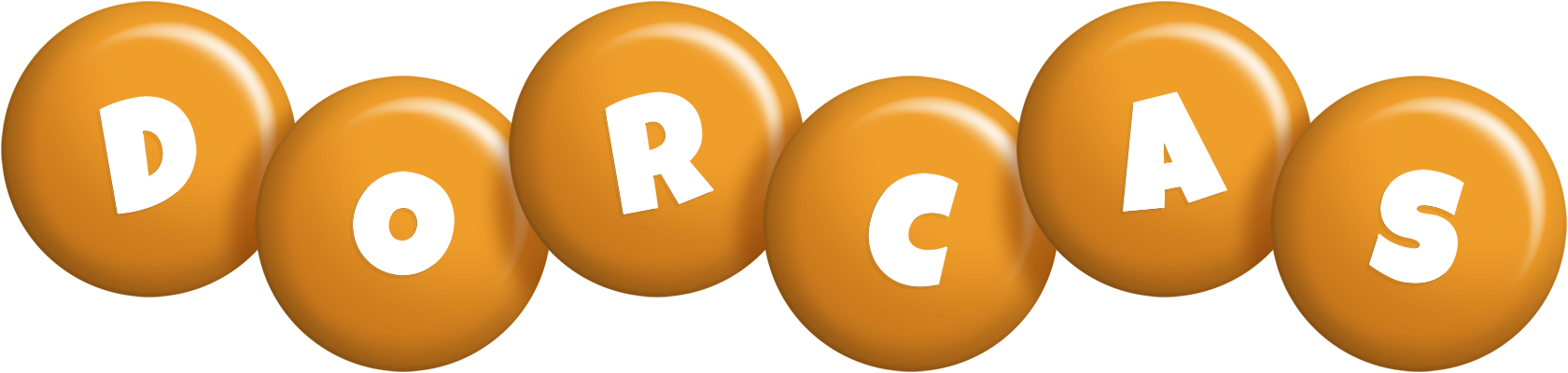 Dorcas candy-orange logo