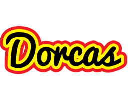Dorcas flaming logo