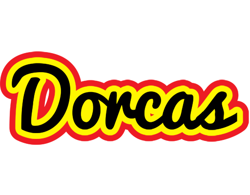 Dorcas flaming logo