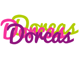 Dorcas flowers logo