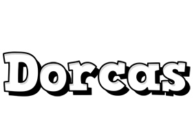 Dorcas snowing logo