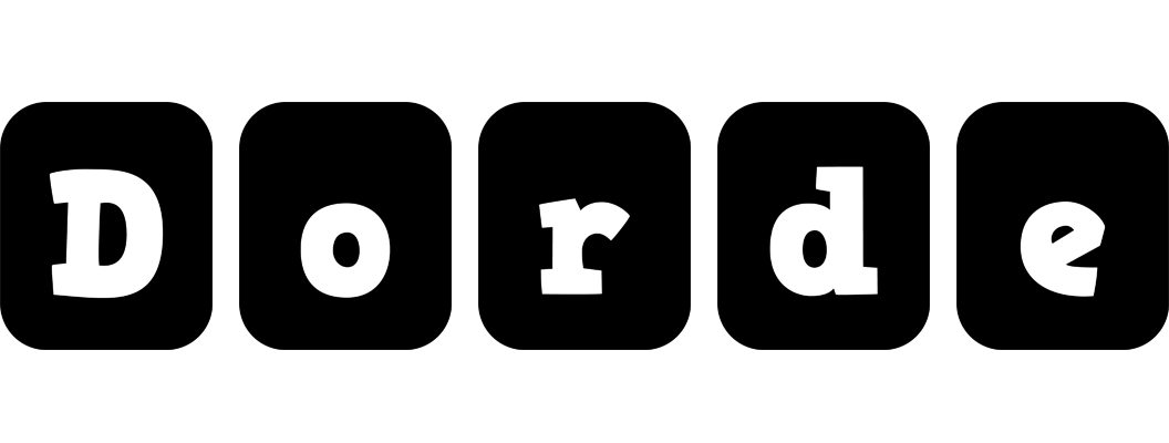 Dorde box logo