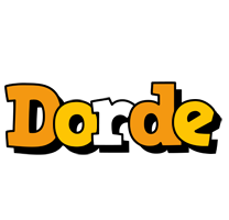 Dorde cartoon logo