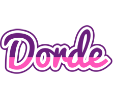 Dorde cheerful logo