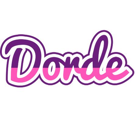 Dorde cheerful logo