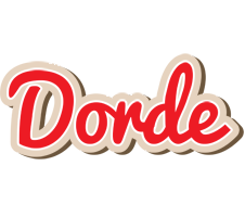 Dorde chocolate logo