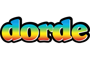 Dorde color logo