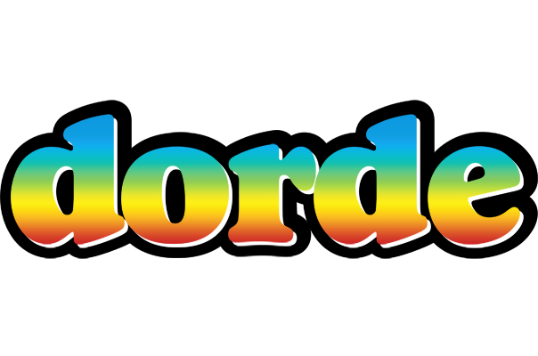 Dorde color logo