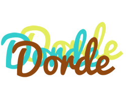 Dorde cupcake logo