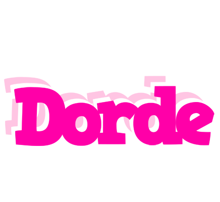 Dorde dancing logo