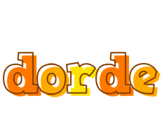 Dorde desert logo