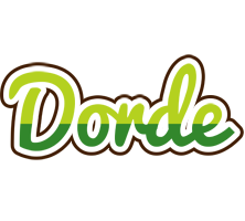 Dorde golfing logo