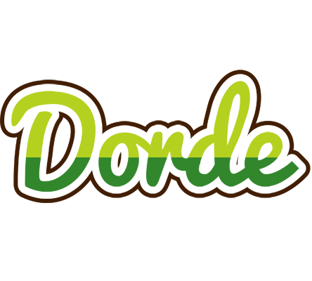 Dorde golfing logo