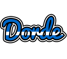 Dorde greece logo