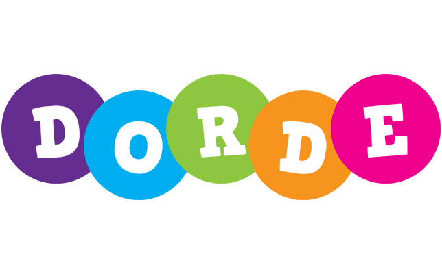 Dorde happy logo
