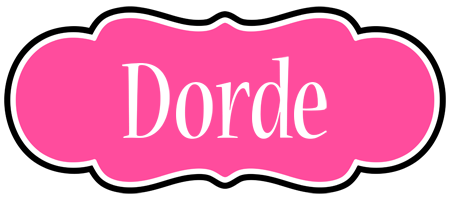 Dorde invitation logo