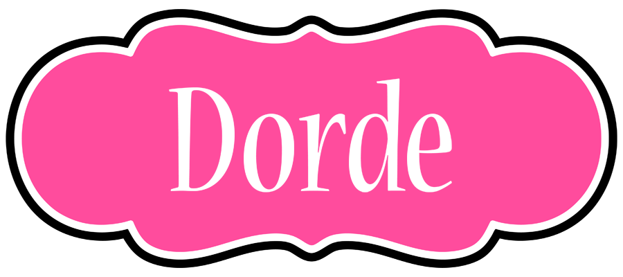 Dorde invitation logo