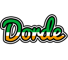 Dorde ireland logo