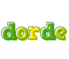 Dorde juice logo