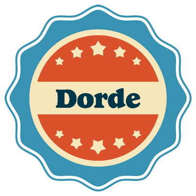 Dorde labels logo