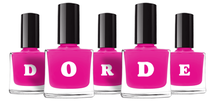 Dorde nails logo