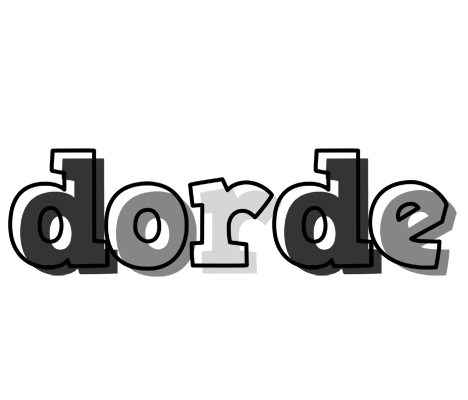 Dorde night logo